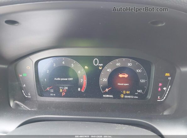 3HDSA2H57TM705041 2026 ACURA ADX Gray Вид задніх сидінь