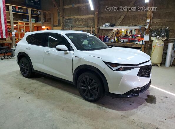 3HDSA2H59SM714936 2025 ACURA ADX Белый Передняя правая четверть