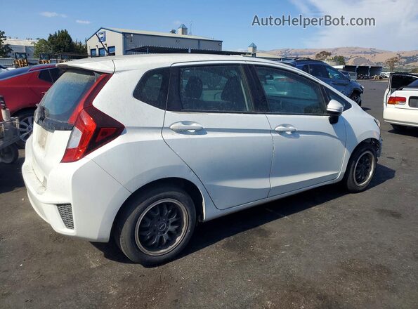 3HGGK5G50HM703535 2017 HONDA FIT Белый Задняя правая четверть