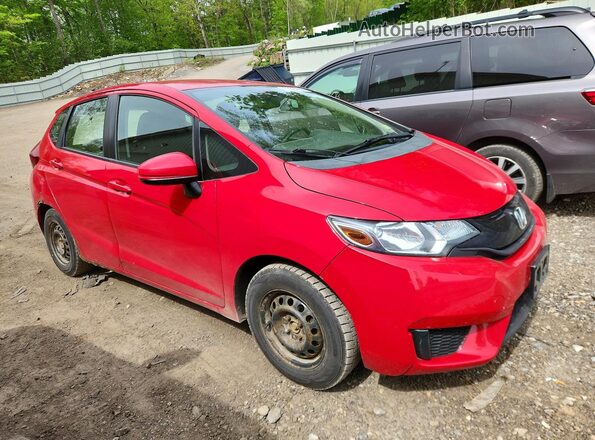 3HGGK5G57HM707842 2017 HONDA FIT Красный Передняя правая четверть