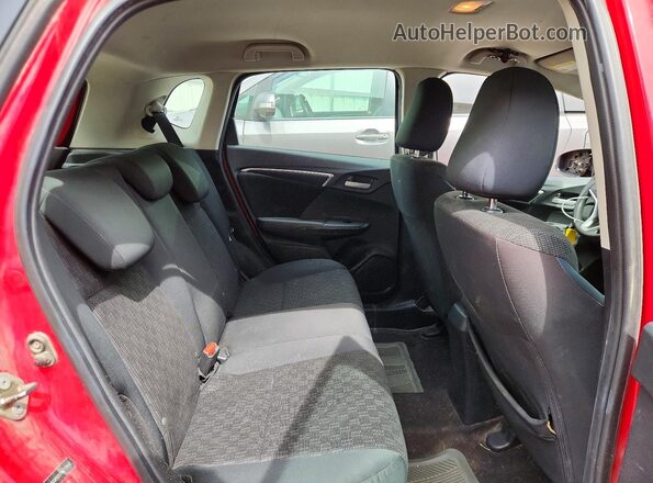 3HGGK5G57HM707842 2017 HONDA FIT Красный Вид задних сидений