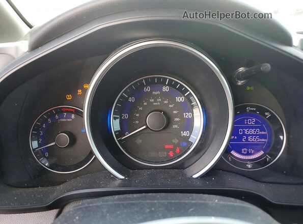 3HGGK5G63LM704535 2020 HONDA FIT White Սարքավորումների վահանակի տեսք