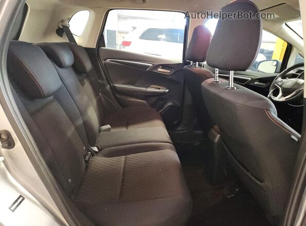 3HGGK5G65JM700791 2018 HONDA FIT Silver Rear seats view