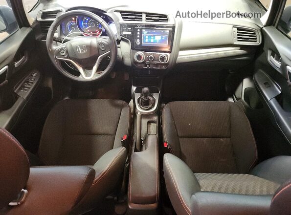 3HGGK5G65JM700791 2018 HONDA FIT Silver Dashboard view