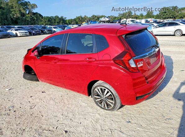 3HGGK5H01JM700488 2018 HONDA FIT Красный Задняя левая четверть