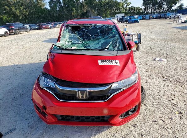 3HGGK5H01JM700488 2018 HONDA FIT Красный Вид спереди