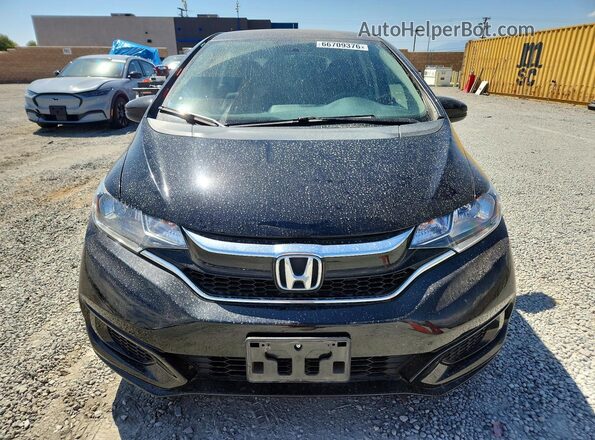 3HGGK5H44JM735349 2018 HONDA FIT Black წინა ხედი
