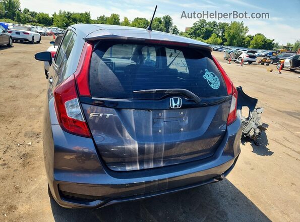 3HGGK5H44LM725763 2020 HONDA FIT Gray Vista trasera