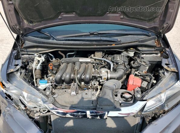 3HGGK5H46KM747262 2019 HONDA FIT Gray Вид підкапотного простору