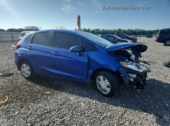 3HGGK5H49JM702301 2018 HONDA FIT Синий Передняя правая четверть