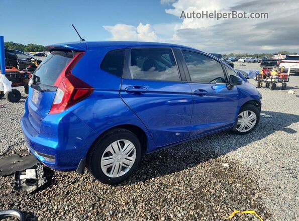 3HGGK5H49JM702301 2018 HONDA FIT Синий Задняя правая четверть