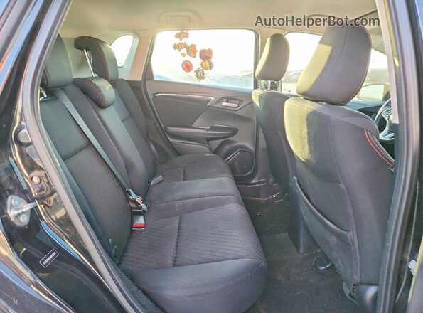 3HGGK5H67JM706591 2018 HONDA FIT Black Vista de los asientos traseros