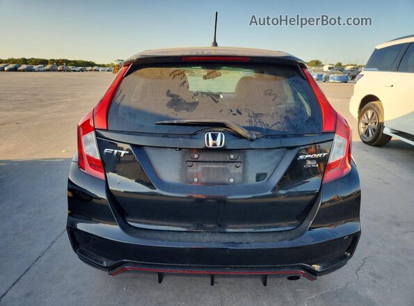 3HGGK5H67JM706591 2018 HONDA FIT Black Vista trasera