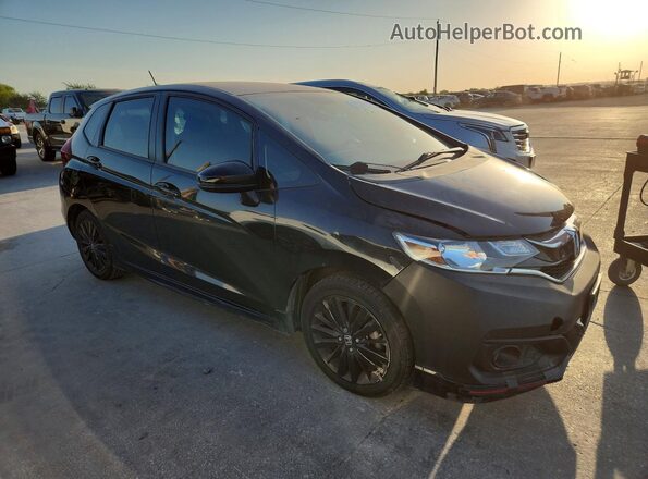 3HGGK5H67JM706591 2018 HONDA FIT Black Delantero derecho