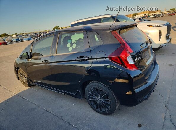3HGGK5H67JM706591 2018 HONDA FIT Black Trasero izquierdo