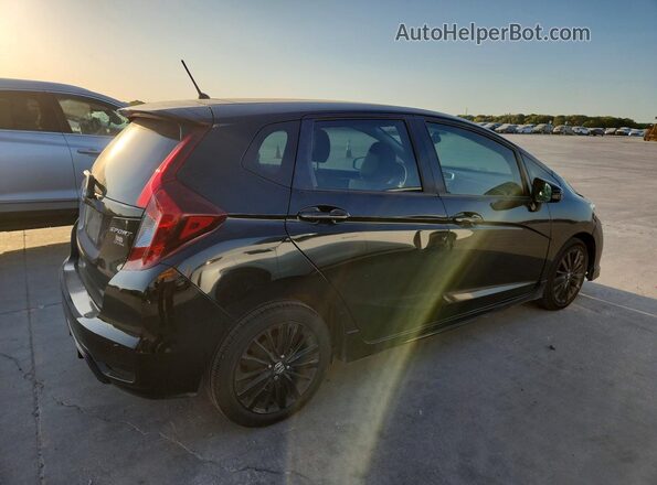 3HGGK5H67JM706591 2018 HONDA FIT Black Trasero derecho