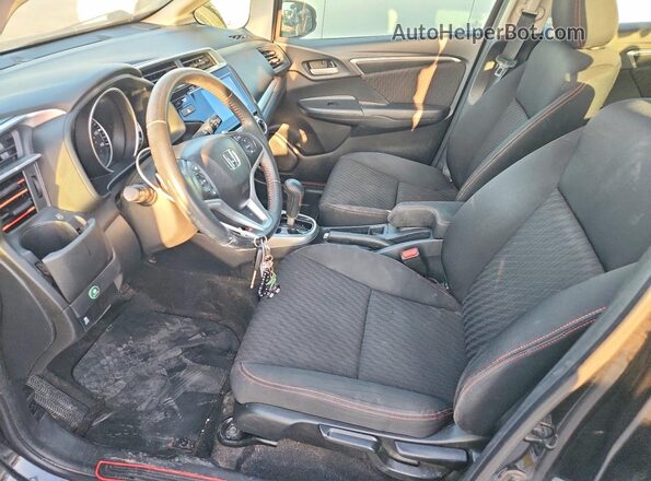 3HGGK5H67JM706591 2018 HONDA FIT Black Vista interior delantera