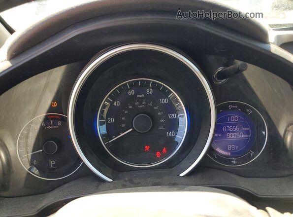 3HGGK5H68LM725217 2020 HONDA FIT Gray Вид щитка приладів