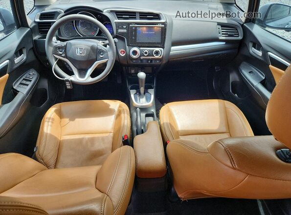 3HGGK5H78HM711978 2017 HONDA FIT Silver Widok deski rozdzielczej