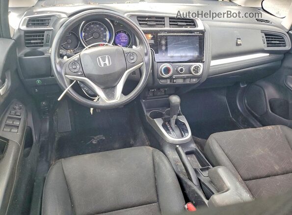 3HGGK5H79HM703162 2017 HONDA FIT Серый Вид панели приборов