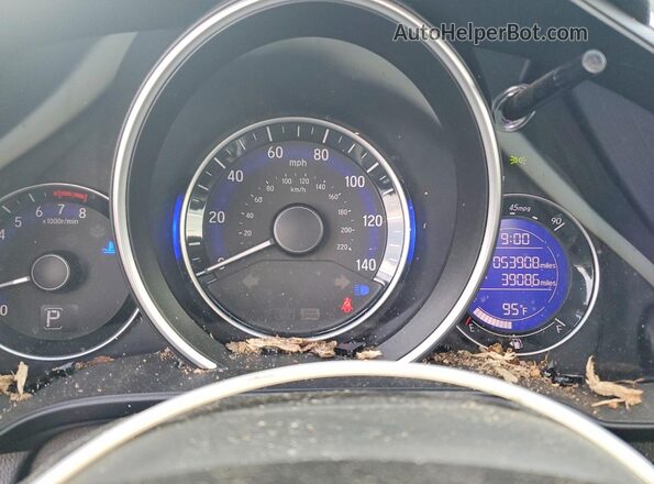 3HGGK5H79HM703162 2017 HONDA FIT Серый Вид щитка приборов