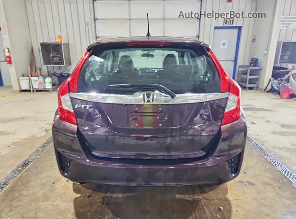 3HGGK5H88HM702688 2017 HONDA FIT Purple Rear view