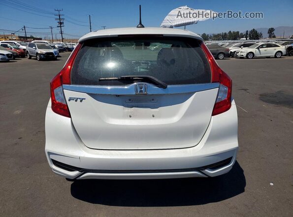 3HGGK5H89LM718858 2020 HONDA FIT White უკანა ხედი