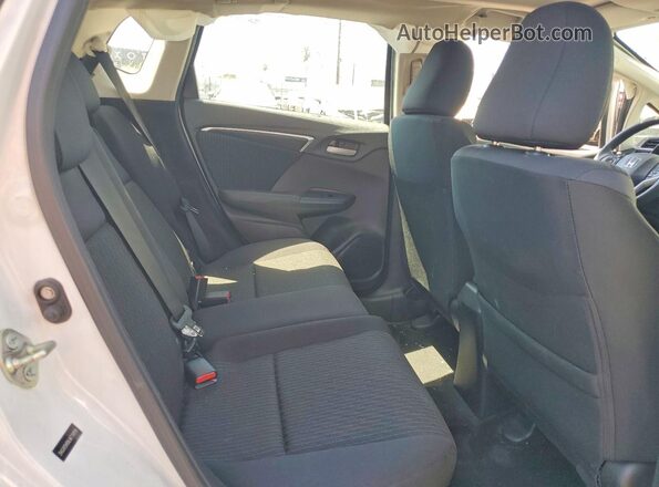 3HGGK5H89LM718858 2020 HONDA FIT White უკანა სავარძლების ხედი