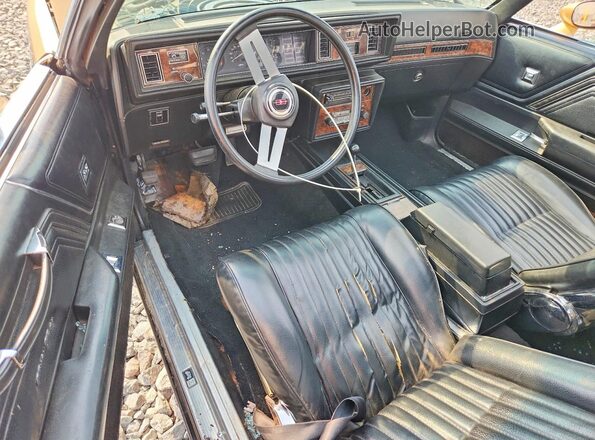 3K47R9M551744 1979 OLDSMOBILE CUTLAS Двухцветный Вид панели приборов