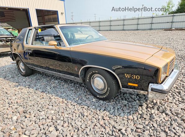 3K47R9M551744 1979 OLDSMOBILE CUTLAS Двухцветный Передняя правая четверть