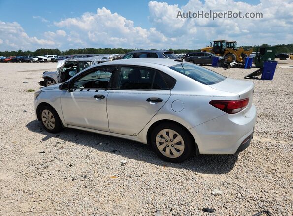 3KPA24AB2JE058299 2018 KIA RIO Silver Rear left