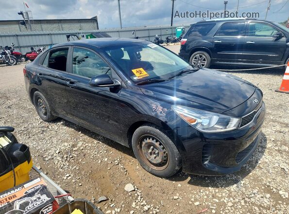 3KPA24AB8KE200835 2019 KIA RIO Black Przód prawy