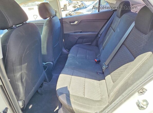 3KPA24AD1PE627119 2023 KIA RIO Silver Rear seats view