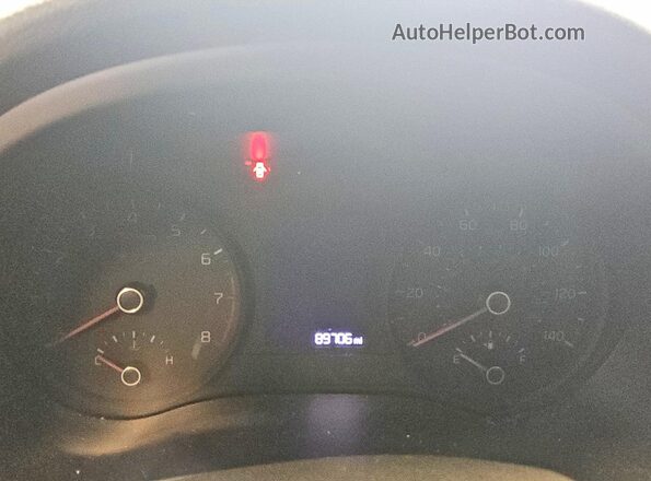 3KPA24AD3LE314230 2020 KIA RIO Black Սարքավորումների վահանակի տեսք
