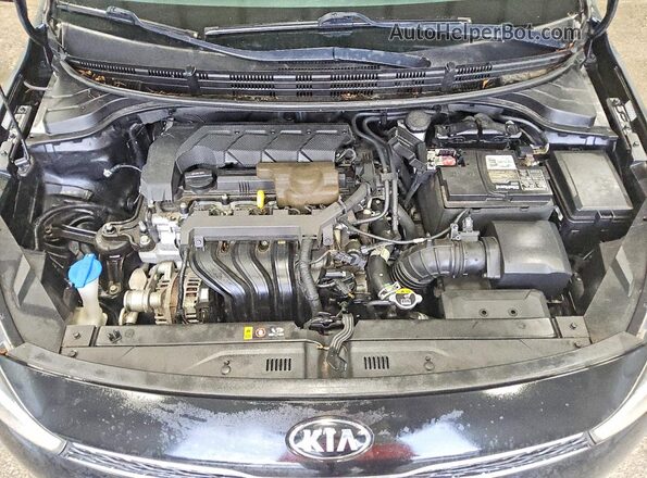 3KPA24AD3LE314230 2020 KIA RIO Black Սալոնի հետևի տեսք