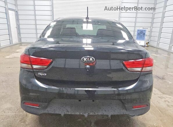 3KPA24AD3LE314230 2020 KIA RIO Black Հետևի տեսք