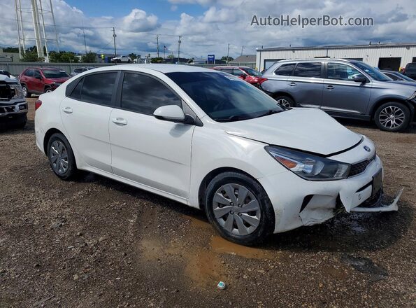 3KPA24AD4LE333837 2020 KIA RIO White წინა მარჯვენა