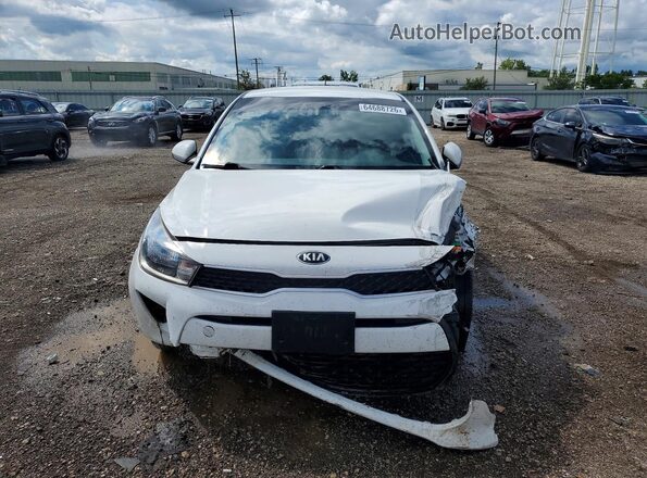 3KPA24AD4LE333837 2020 KIA RIO White წინა ხედი