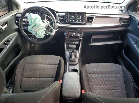3KPA24AD4LE333837 2020 KIA RIO White წინა პანელის ხედი