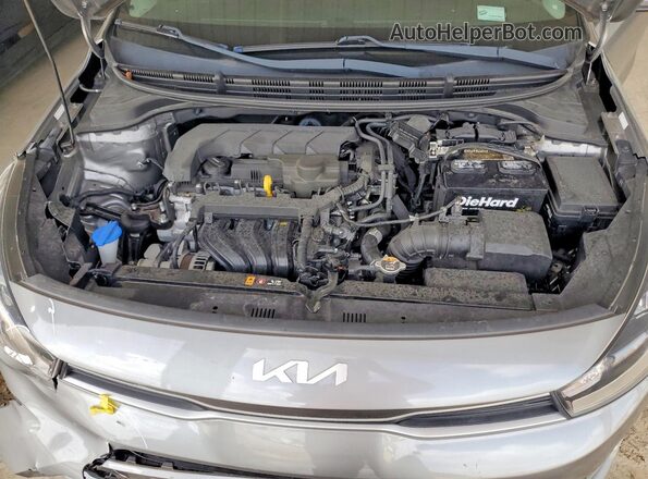 3KPA24AD6NE435076 2022 KIA RIO White Սալոնի հետևի տեսք