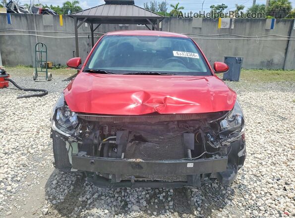 3KPA24AD9ME426273 2021 KIA RIO Red Vista frontal