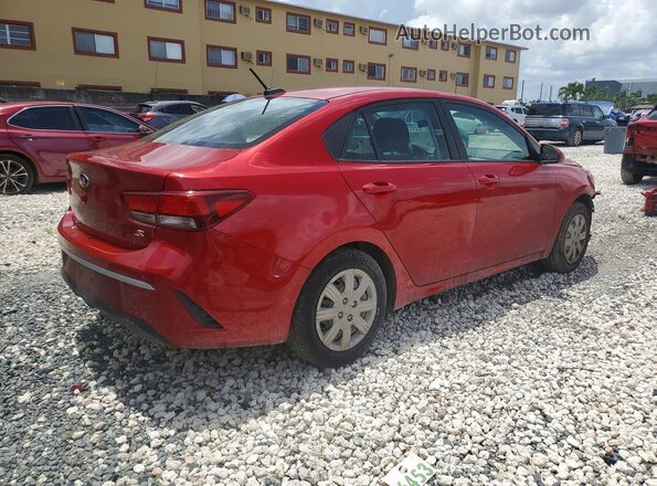 3KPA24AD9ME426273 2021 KIA RIO Red Trasero derecho