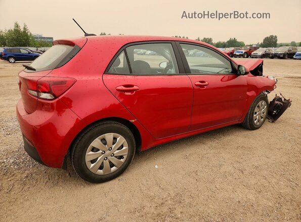 3KPA25AB2JE032002 2018 KIA RIO Red უკანა მარჯვენა