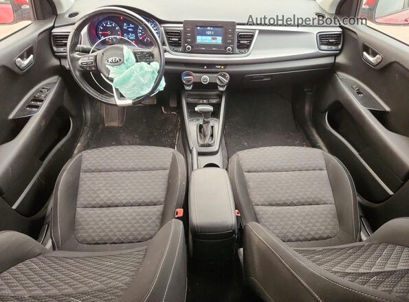3KPA25AB2JE032002 2018 KIA RIO Red წინა პანელის ხედი