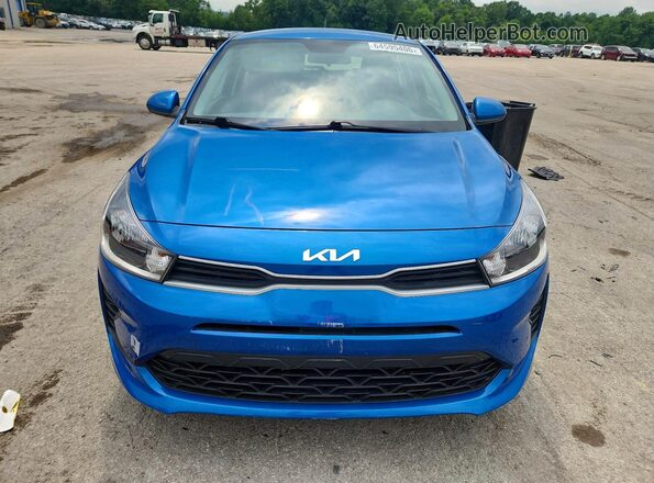 3KPA25AD4PE587575 2023 KIA RIO Blue Widok z przodu