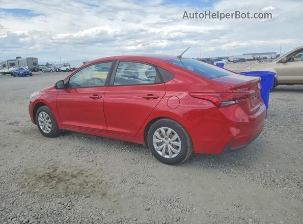 3KPC24A31JE006017 2018 HYUNDAI ACCENT Red უკანა მარცხენა