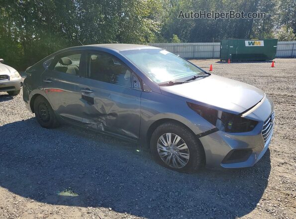 3KPC24A31KE087828 2019 HYUNDAI ACCENT Синий Передняя правая четверть