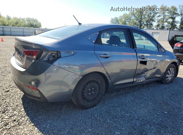 3KPC24A31KE087828 2019 HYUNDAI ACCENT Синий Задняя правая четверть