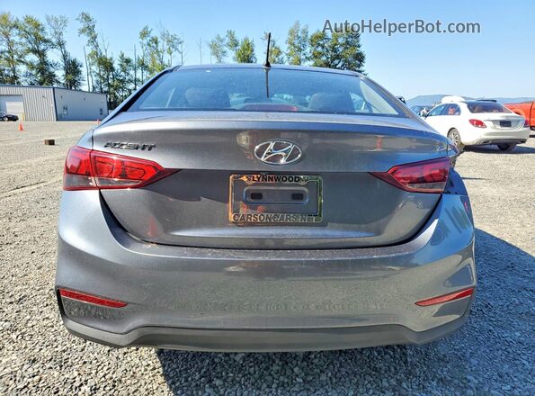 3KPC24A31KE087828 2019 HYUNDAI ACCENT Синий Вид сзади