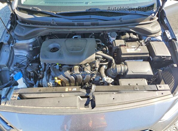 3KPC24A31KE087828 2019 HYUNDAI ACCENT Синий Вид задней части салона